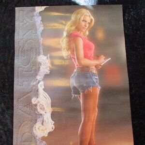Vtg 2005 The Dukes Of Hazzard Movie Poster Daisy Dukes Jessica Simpson 34 x 22